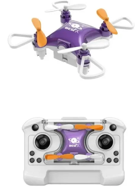 Mingyuan Home Handheld ABS Small Drones Including Basic Function & 360 Tricks Compact Remote Toy Ea…