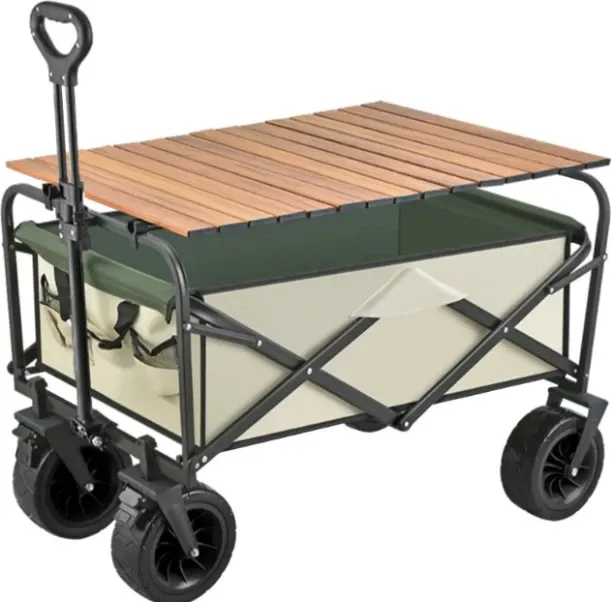 Generic Garden Outdoor Camping Foldable Trolley High Quality Utility Wagon Portable Hand Trolley Ca…