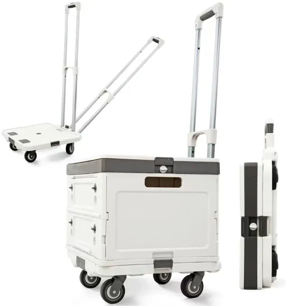 Solala Folding trolley box, outdoor family trolley box folding trolley trolley box Drywall and Maso…