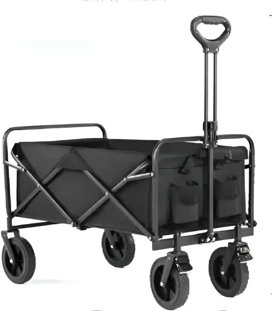 WOODLY Folding Beach Utility Cart. Platform Trolley