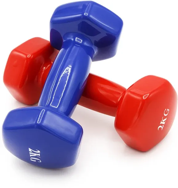 GENERIC 2kg Dumbbell – For Home Gym & Toning Fixed Weight Dumbbells