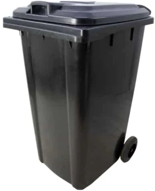 VIVIDITTO Wheelie Dustbin 240L Plastic Dustbin