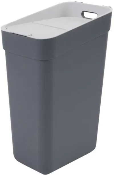 Unique Ready To Collect Bin - Grey (30L) Plastic Dustbin