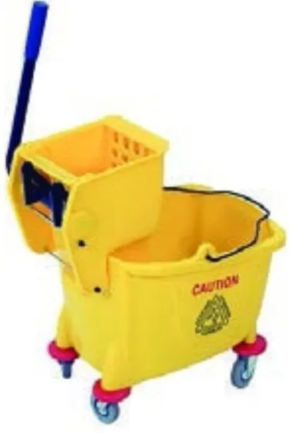 CLEANING EQUIPMENT BUCKET AND WRINGER 36LT Plastic Dustbin