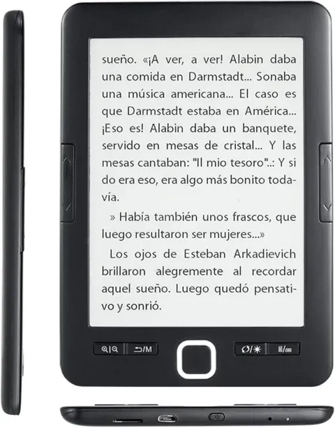 Wagu drum 8G e-book reader, 6-inch screen book reader, adjustable brightness, portable e-book reade…