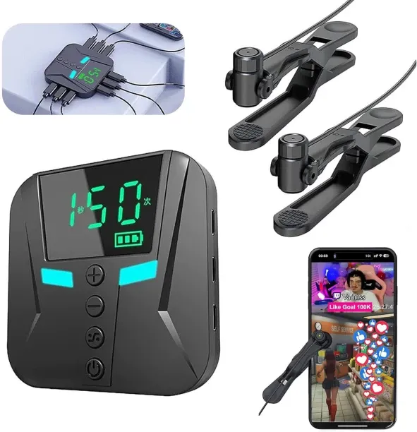 Fariedl Screen clicker, a smart dot-connecting artifact dedicated to the screen E-reader
