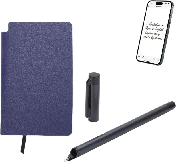 Wagu drum Smart Notebook with Pen, Pen for Note Taking, Bluetooth 5.0 Voice Sync and OCR to Editabl…