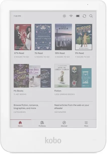 Kobo Clara Colour 6" Colour E Ink Kaleido 3 Touchscreen eReader E-reader