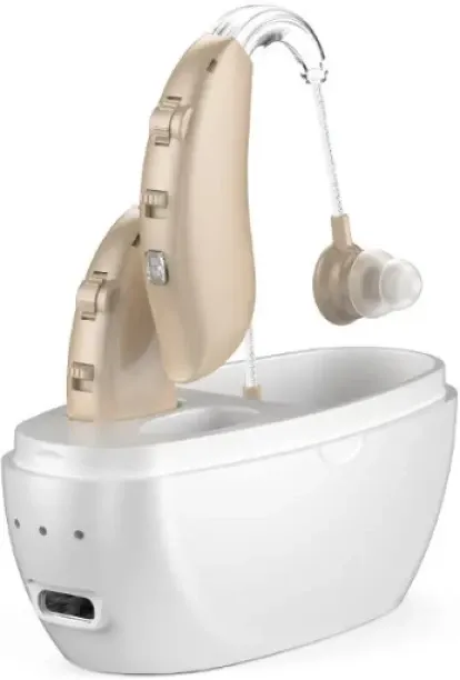 Velmedix SA Digital 4 Channel Bluetooth Hearing Aids (OTC) Ear Plug