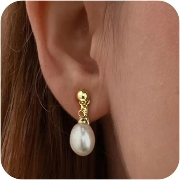 Pofufusm 3Pcs Ear Cuff Earrings for Women, Gold Plated Gold Ear Cuffs Non Pierced Ear Clips Cartila…