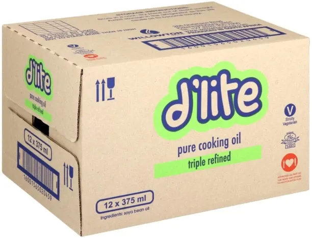 D'Lite Pure Cooking Vegetable Oil Plastic Bottle