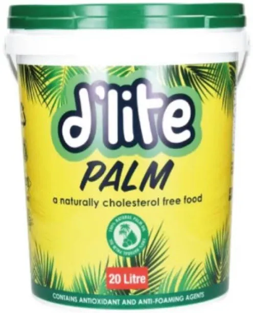 D'Lite Palm Cooking Oil Palm Oil Plastic Bucket
