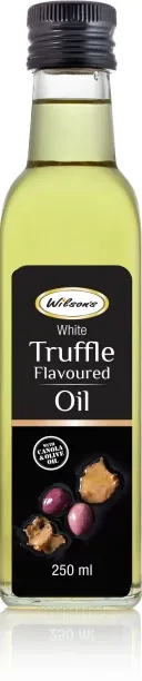 Wilson's White Truffle Flavoured Oil 250ml Blended Oil Glass Bottle
