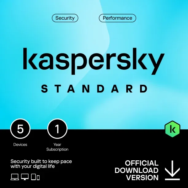 Kaspersky Standard 5 device 1 year