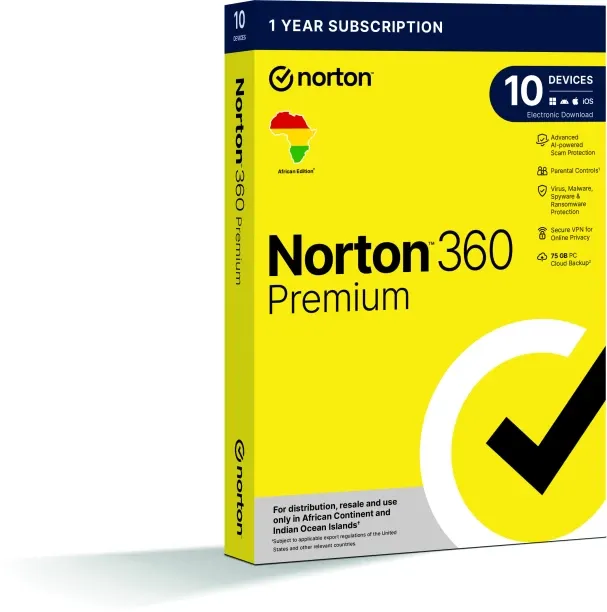 Norton 360 Premium 75GB 1U 10DEV 1 YR