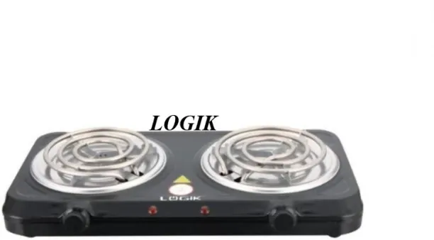 Logik Double Spiral Hotplate(Parallel Import) Double Spiral Hotplate Electric Coil Stove