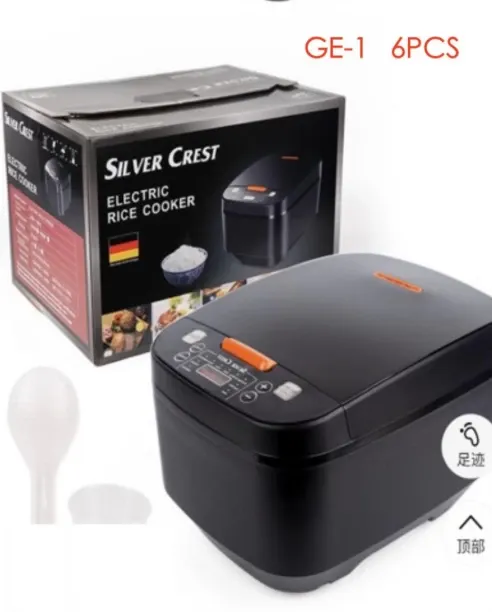 Silver Crest Electronic Rice Cooker Electric Range Cookers