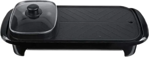 glenferti Electric barbeque hot pot Electric Skillets and Griddles