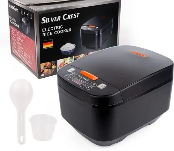 Silver Crest Electric Rice Cooker (5L Digital Multi-Function) Electric Steam Cookers