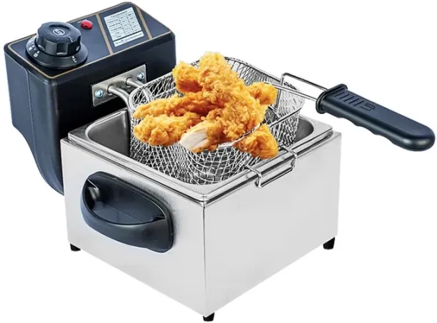 Digimark Mini 2 Litre stainless steel single tank Electric Deep Fryer for Home use 2 L Electric Dee…