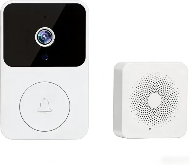Wagu drum Wireless Video Doorbell Camera with 2-Way Audio, HD Night Vision, App Remote Control, Eas…