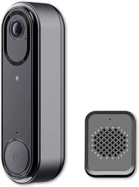 SHIJIN Video Doorbell Camera Wireless, 2-Way Audio, Remote Real-time Monitoring Via APP, Safe Doorb…