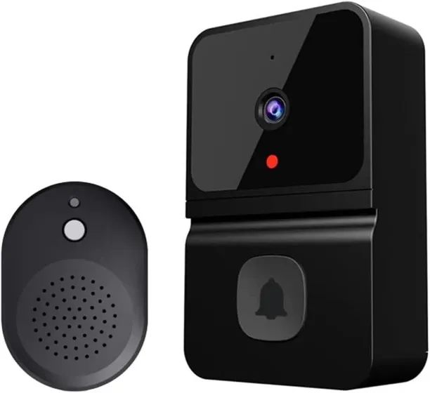 SHIJIN Video Doorbell Doorbell Camera with Chime, 1080P HD Night Vision 2 Way Audio, Wide Angle Len…