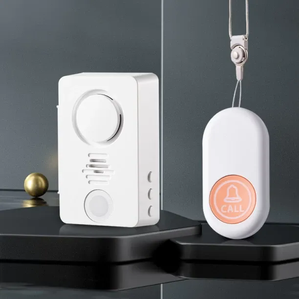 Granty Doorbell wireless home ultra-long distance waterproof one-touch call bedside bell patient ca…