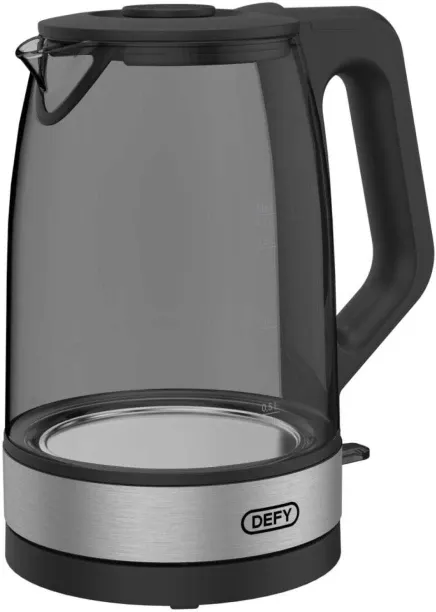 Defy Tinted Glass Electric Kettle