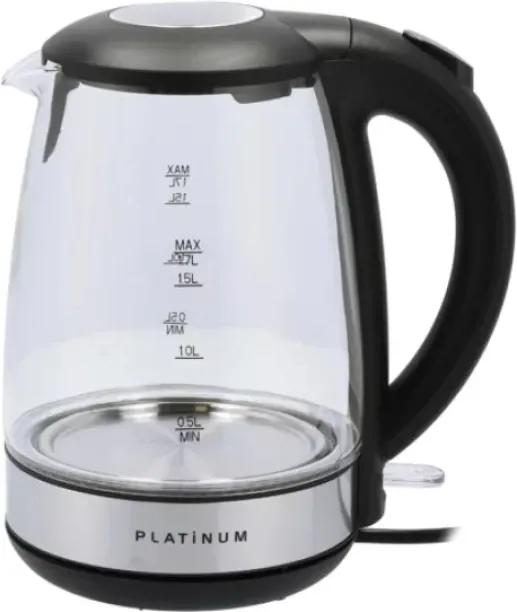 Platinum 360 Degree Cordless Glass Kettle 1.7L (Parallel Import) Electric Kettle