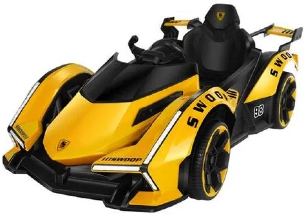 HEMCO Children's Ride-On Electric Car with Music, and LED Lights EC-298 (B5646) Car Ride On