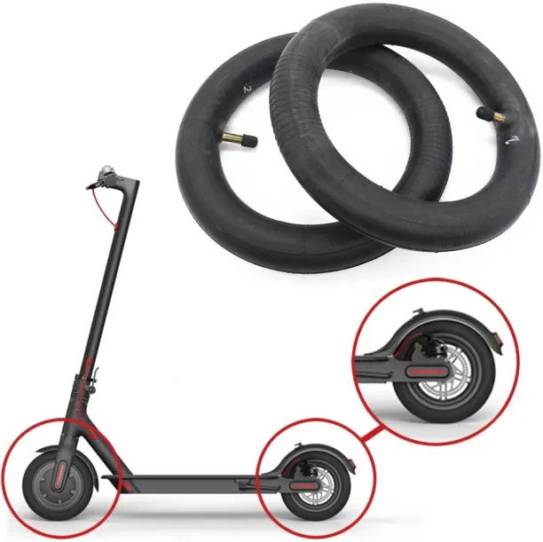 generic 8.12x2 adult e-scooter front & rear inner tubes(set of 2) rubber for electric scooter 8.1/2…