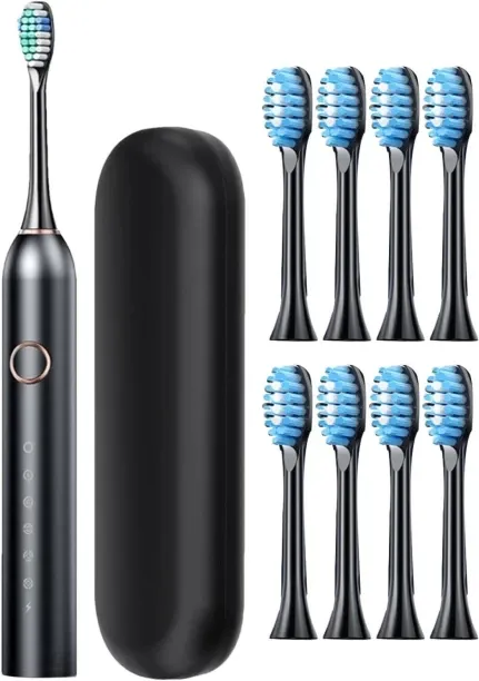 WEIWEISTORE Toothbrushes with Case - Rechargeable Toothbrush Case Electric Toothbrush Case | Deep C…