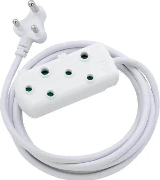 DotHome EXTENSION CORD WITH 3 M WIRE electrical Three Pin Plug