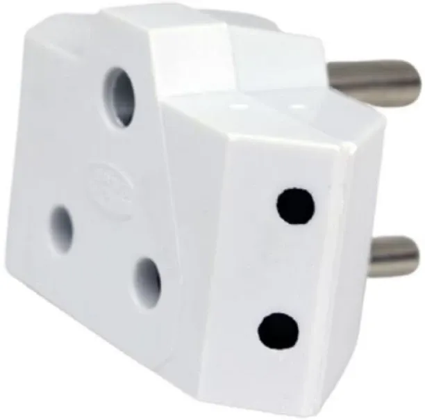 Invetsify ELECTRICAL 2 PIN PLUG ADAPTER Two Pin Plug