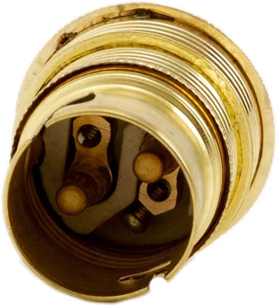 United Electrical Pendant Holder B22 10 Brass 16 A C Socket