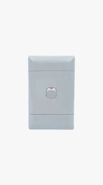 NUR NEU 4x2 1 Lever 1 Way Single Lever Light Switch 16 A Manual  Electrical Switch