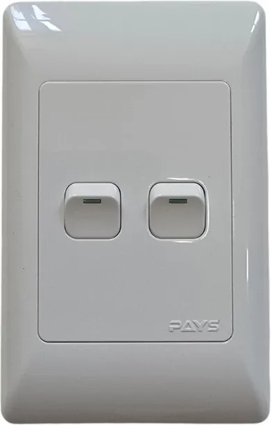 PAYS 2 Lever light Switch 250v 16 A Manual  Electrical Switch