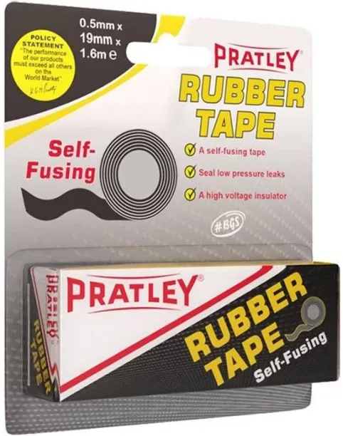 PRATLEY Rubber Electrical Tape ,  1.6 m x 1.9 cm