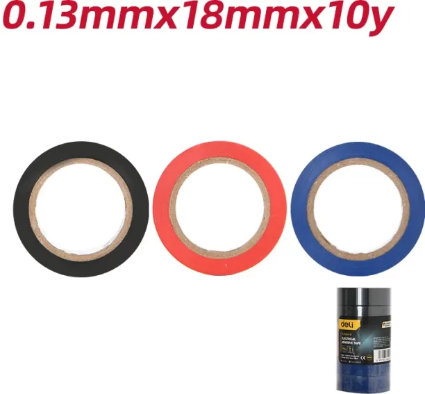 Deli Tools PVC Electrical Tape ,  9.144 m x 1.8 cm