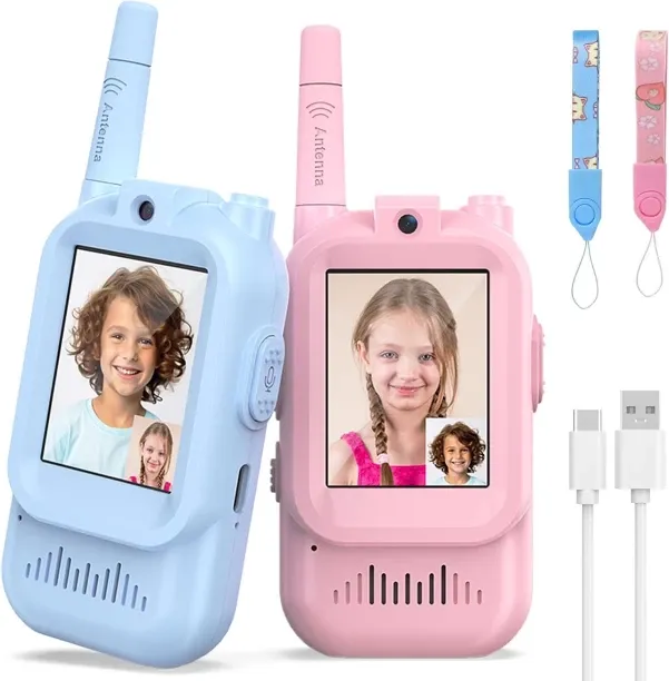 MilkyWay Walkie Talkies for Kids Pack of 2 Telephone Related Electronic Hobby Kit