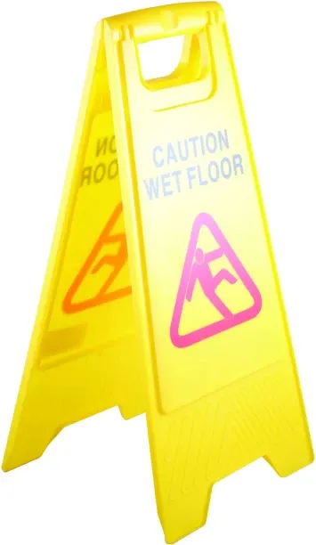 Swift Wet Floor Stand Emergency Sign