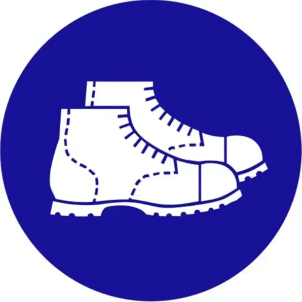 Swift Safety Boots To Be Worn Emergency Sign