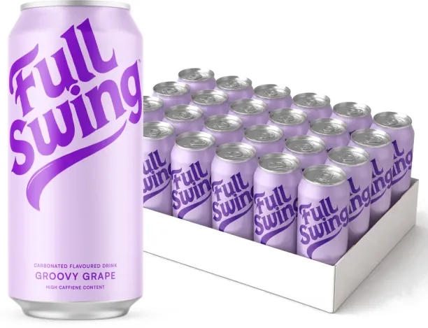 Full Swing Groovy Grape - Alternative Energy Drink