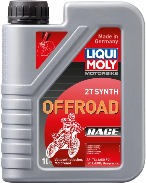 Liqui Moly (LM3063) Engine Oil - Motorbike Off Road Synth 2T 1L Engine Oil Additive