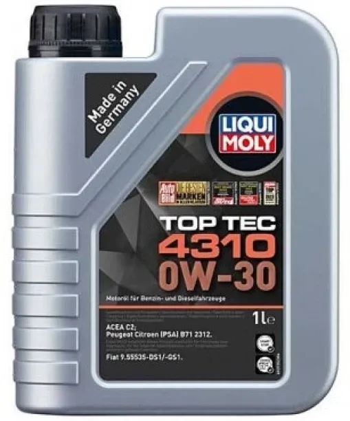 Liqui Moly (LM2361) Engine Oil Top Tec 4310 0W30 1L Engine Oil Additive