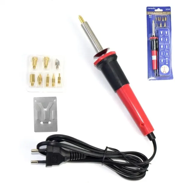 LIUHUI Creative Woodburning Tool with Variable Temperature Control, 9 Points Included, Comfort Grip…