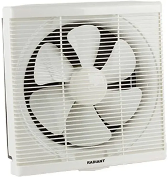 Radiant Extractor Square Wall/Louvre Fan 350 mm Exhaust Fan