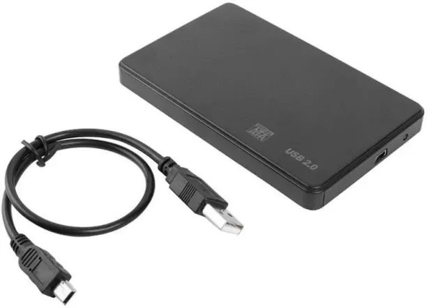 Generic USB 2.0 TO 2.5' SATA HDD & SSD External Hard Drive Enclosure Case 0 TB External Hard Disk D…