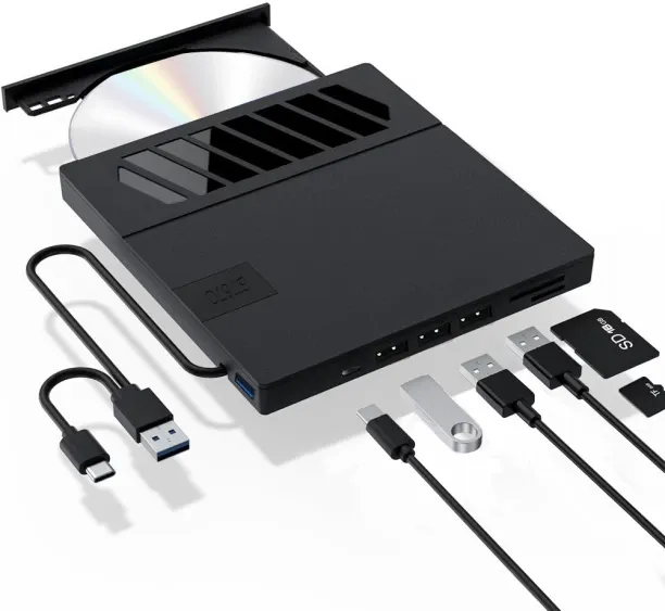 spark External optical drive DVD burner external ultra-thin burner desktop laptop external optical …